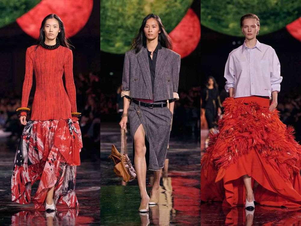 果然是終極繆思！Jennie金珍妮駕到CHANEL大秀！「水藍背心＋流蘇裙」慵懶性感嗨翻全場！-9