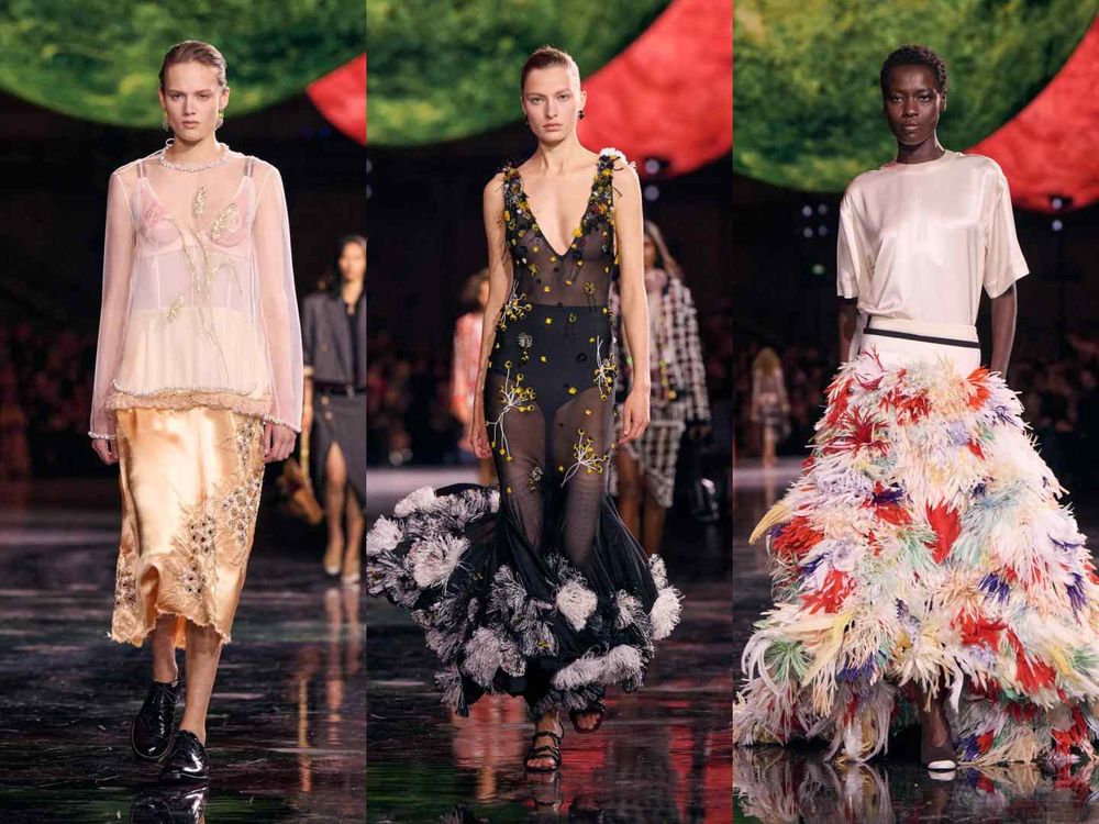 果然是終極繆思！Jennie金珍妮駕到CHANEL大秀！「水藍背心＋流蘇裙」慵懶性感嗨翻全場！-10