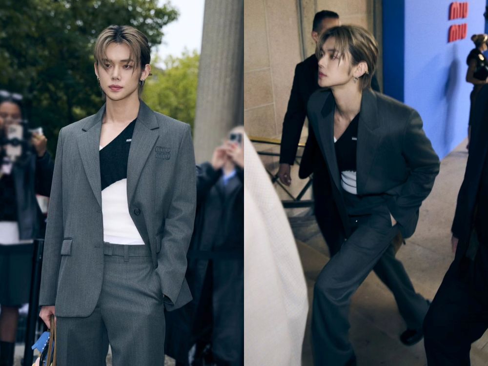 一雙眼睛看不完！Miu Miu大秀超狂頭排「張員瑛、Ella」雙美神、小王子TXT然竣也來了！-7