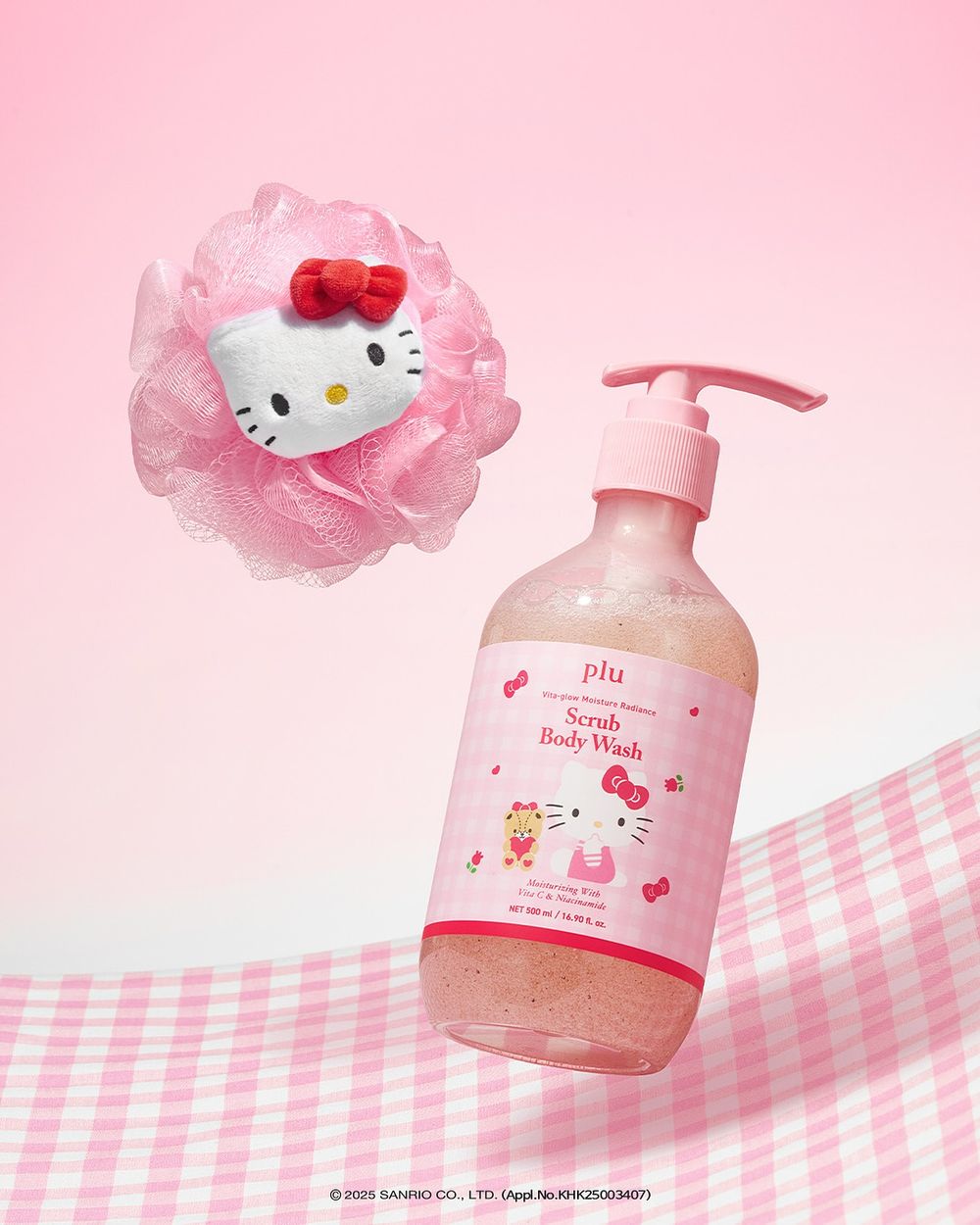 韓女搶著收藏！韓國國民香氛磨砂膏聯名Hello Kitty，沐浴球、髮帶周邊萌翻天，OLIVE YOUNG上市秒賣爆！-19