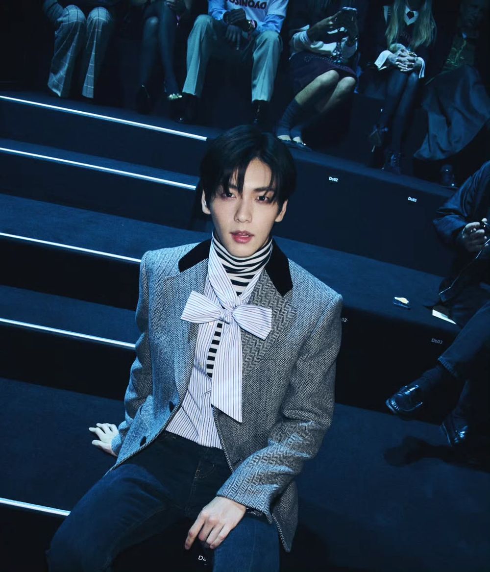 想魂穿現場！17位巴黎時裝週男神回顧特輯！TXT秀彬、然竣生圖帥到當桌布、V泰亨電眼太致命！-10