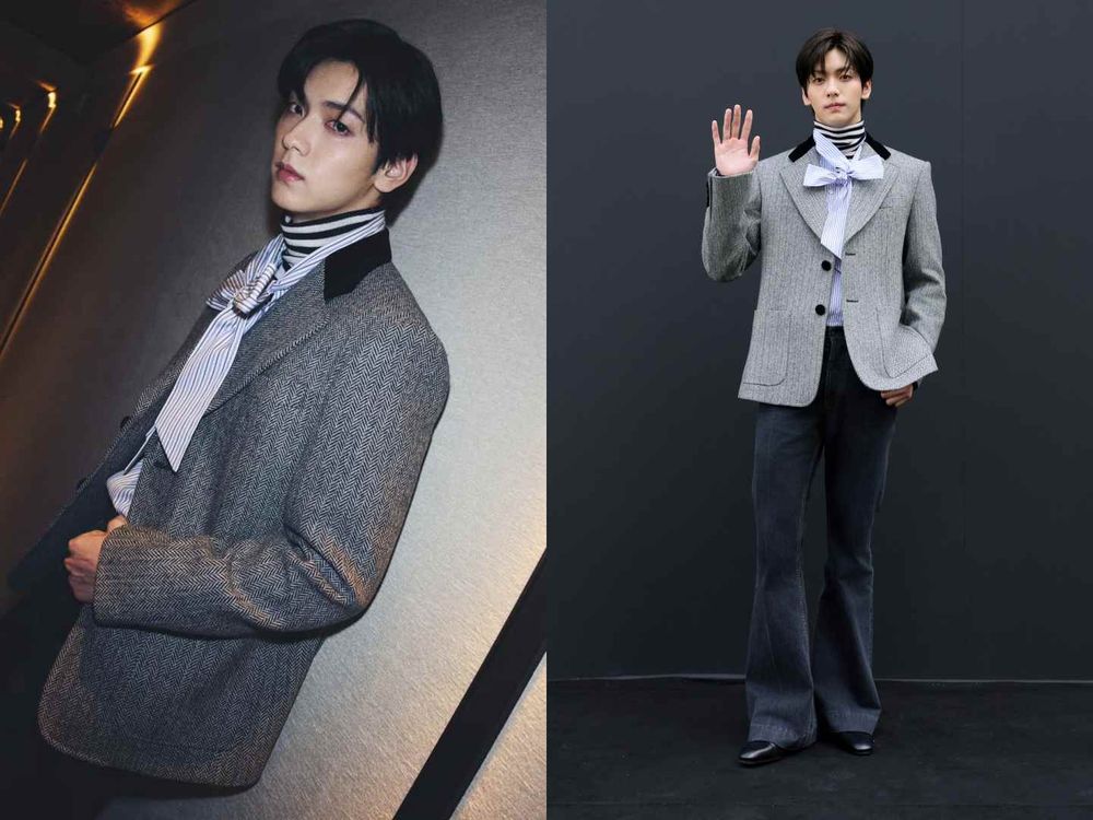 想魂穿現場！17位巴黎時裝週男神回顧特輯！TXT秀彬、然竣生圖帥到當桌布、V泰亨電眼太致命！-11