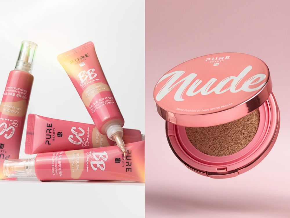 原生裸妝結合護膚哲學！韓國Pure Beauty韓淨萃「無瑕BB霜、潤色CC霜、柔霧氣墊」上妝同時保養，只在屈臣氏獨賣！-8