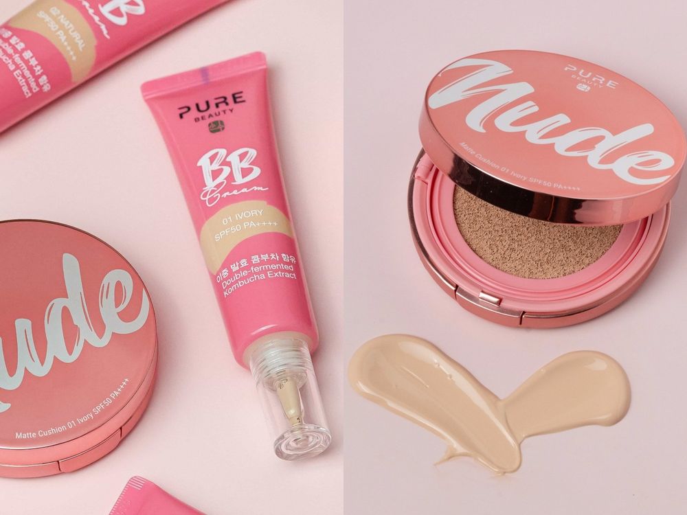 原生裸妝結合護膚哲學！韓國Pure Beauty韓淨萃「無瑕BB霜、潤色CC霜、柔霧氣墊」上妝同時保養，只在屈臣氏獨賣！-9