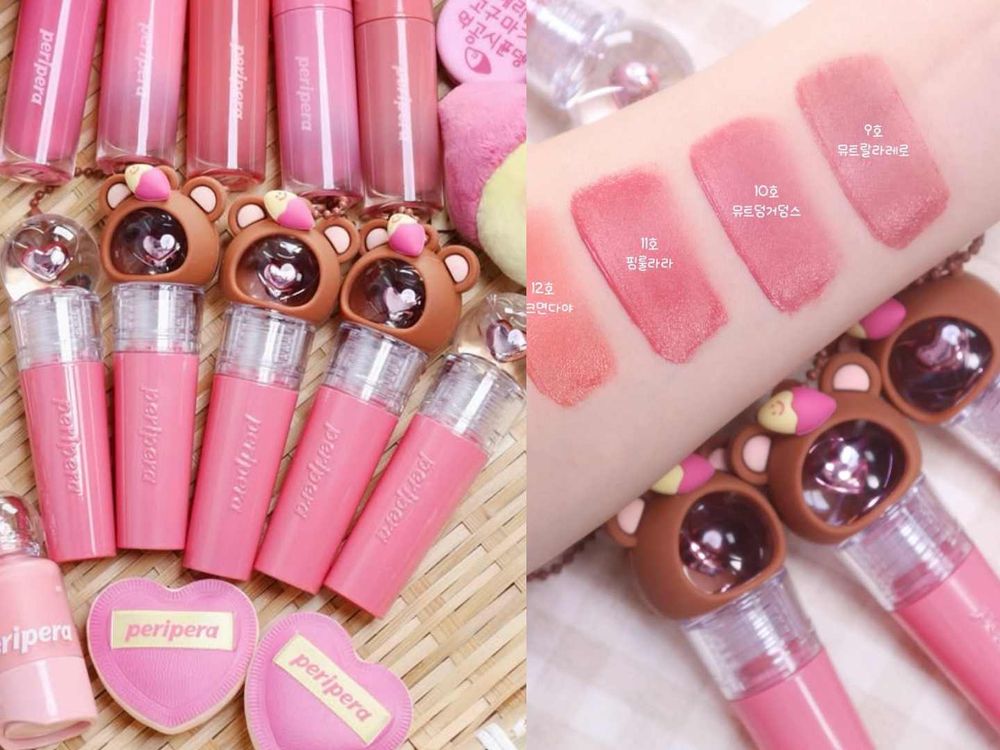 韓國高甜妝容來襲！PERIPERA「粉紅泡泡紅薯」秋季限定彩妝登場，地瓜配色眼影、果凍唇釉、液態頰彩...一次收編！-16