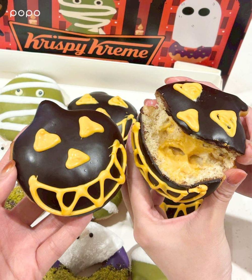 2025萬聖節限定美食推薦！「Krispy Kreme木乃伊甜甜圈、星巴克夜幕狂想曲星冰樂」全都太誘人！-12