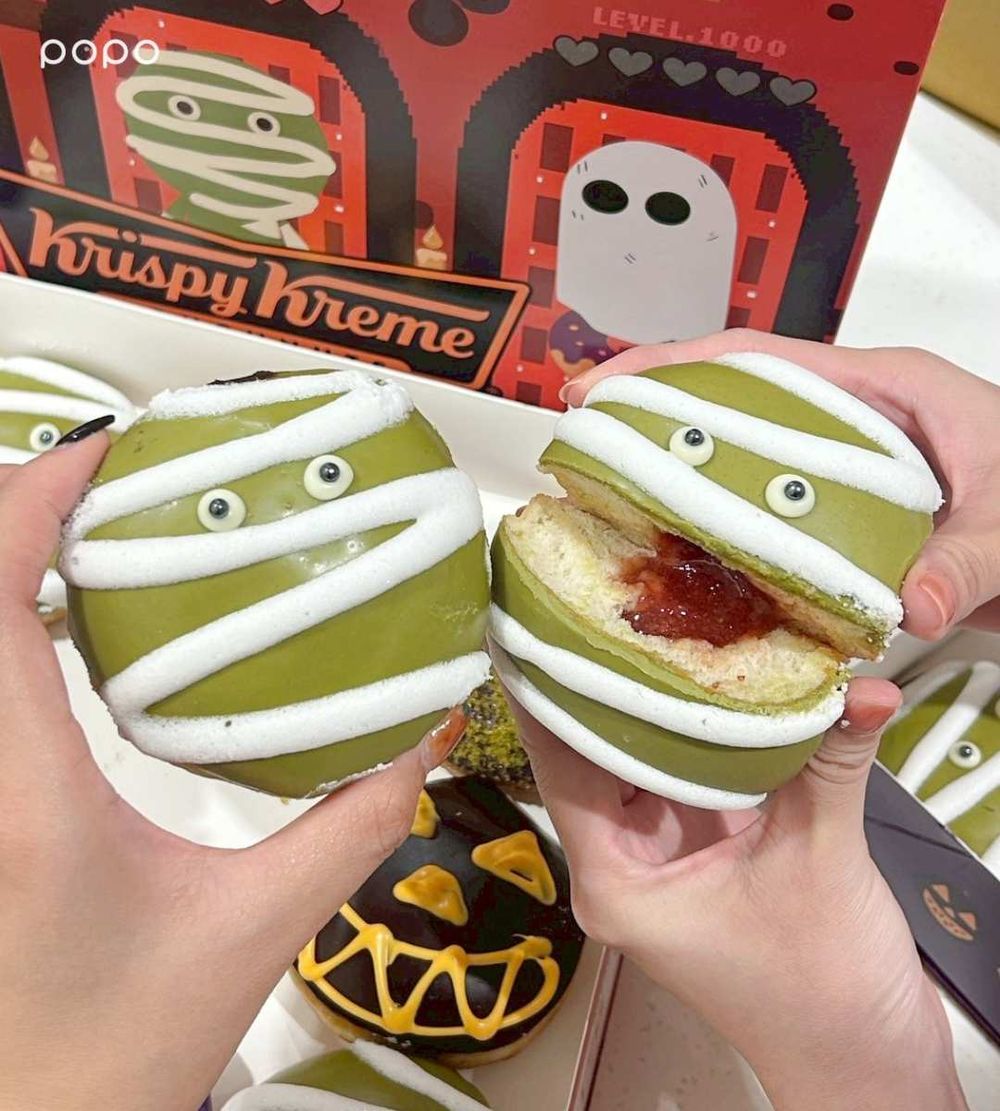 2025萬聖節限定美食推薦！「Krispy Kreme木乃伊甜甜圈、星巴克夜幕狂想曲星冰樂」全都太誘人！-10