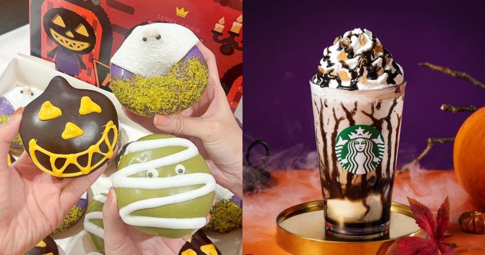 2025萬聖節限定美食推薦！「Krispy Kreme木乃伊甜甜圈、星巴克夜幕狂想曲星冰樂」全都太誘人！-18
