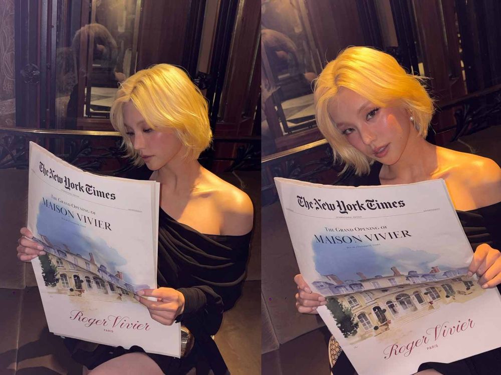 2026時裝週韓星髮型回顧！BLACKPINK、IVE、ITZY、文佳煐到金裕貞，巴黎米蘭秀場最美髮色＋編髮造型解析！-21