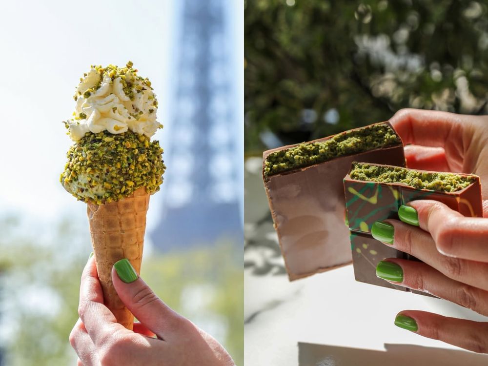 吃貨V上線！BTS泰亨時裝周後台狂嗑「開心果可頌」太可愛、必點同款甜點&推薦品項一次看！-11