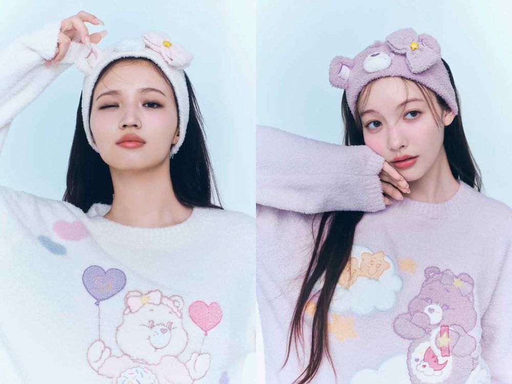 日妞愛牌SNIDEL HOME再度聯名Care Bears！「軟Q睡衣、熊熊髮帶」可愛爆擊、每一款都想收！-10