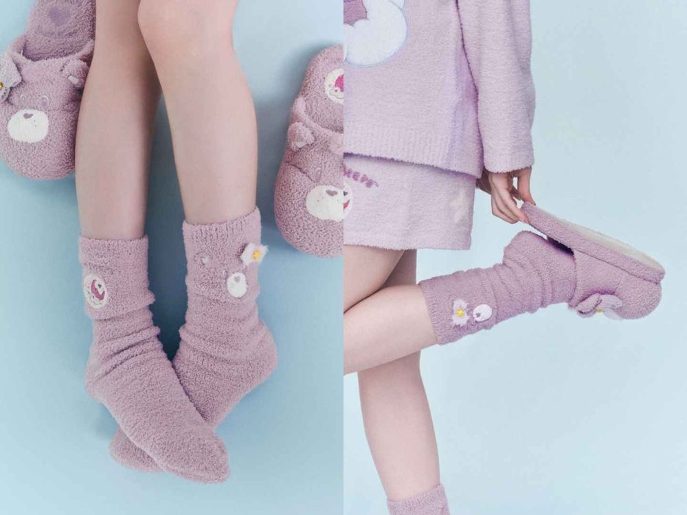 日妞愛牌SNIDEL HOME再度聯名Care Bears！「軟Q睡衣、熊熊髮帶」可愛爆擊、每一款都想收！-11