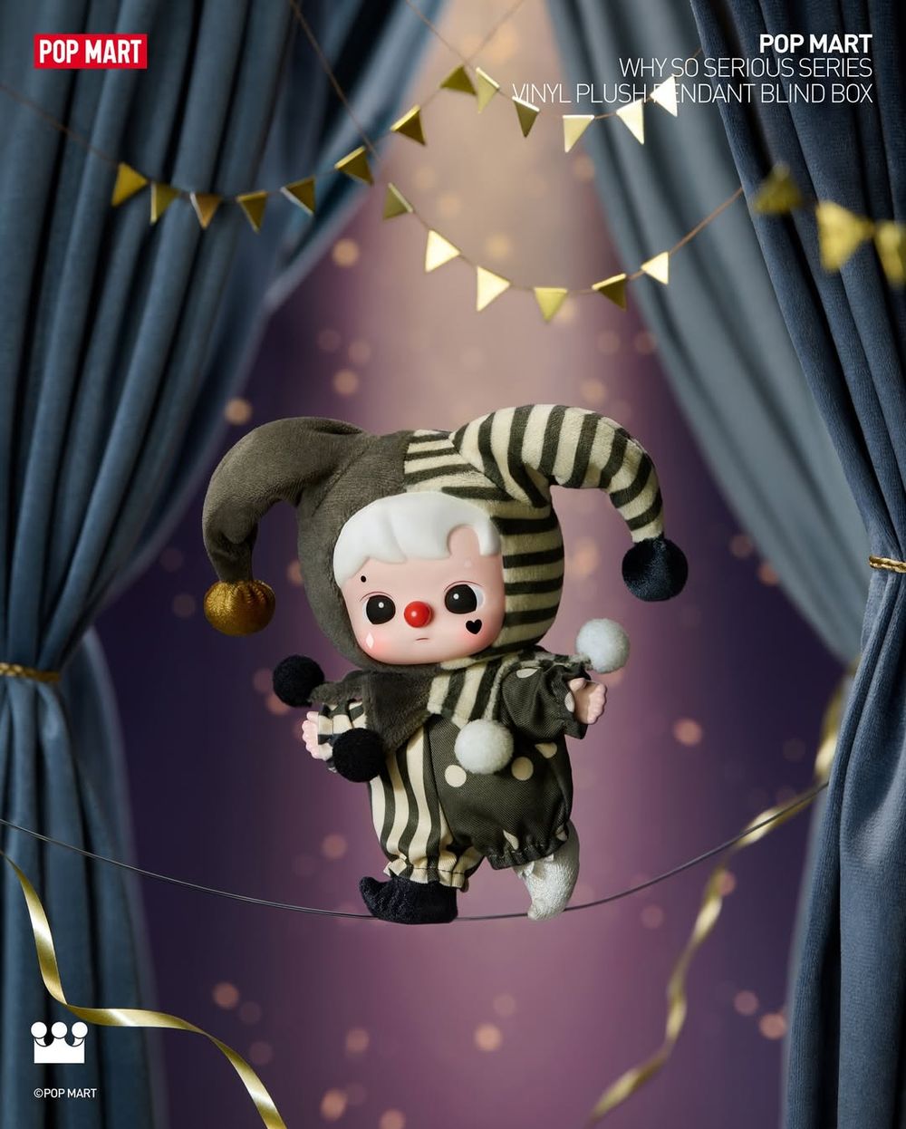 泡泡瑪特也推萬聖節限定盲盒！超Q「馬戲團系列」小丑LABUBU&星星人全都想收、還有限定CRYBABY要買！-9