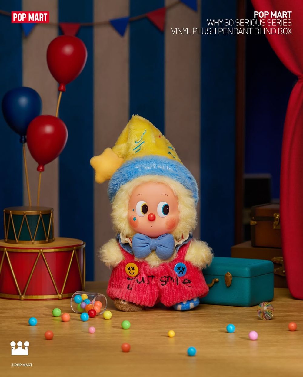 泡泡瑪特也推萬聖節限定盲盒！超Q「馬戲團系列」小丑LABUBU&星星人全都想收、還有限定CRYBABY要買！-3