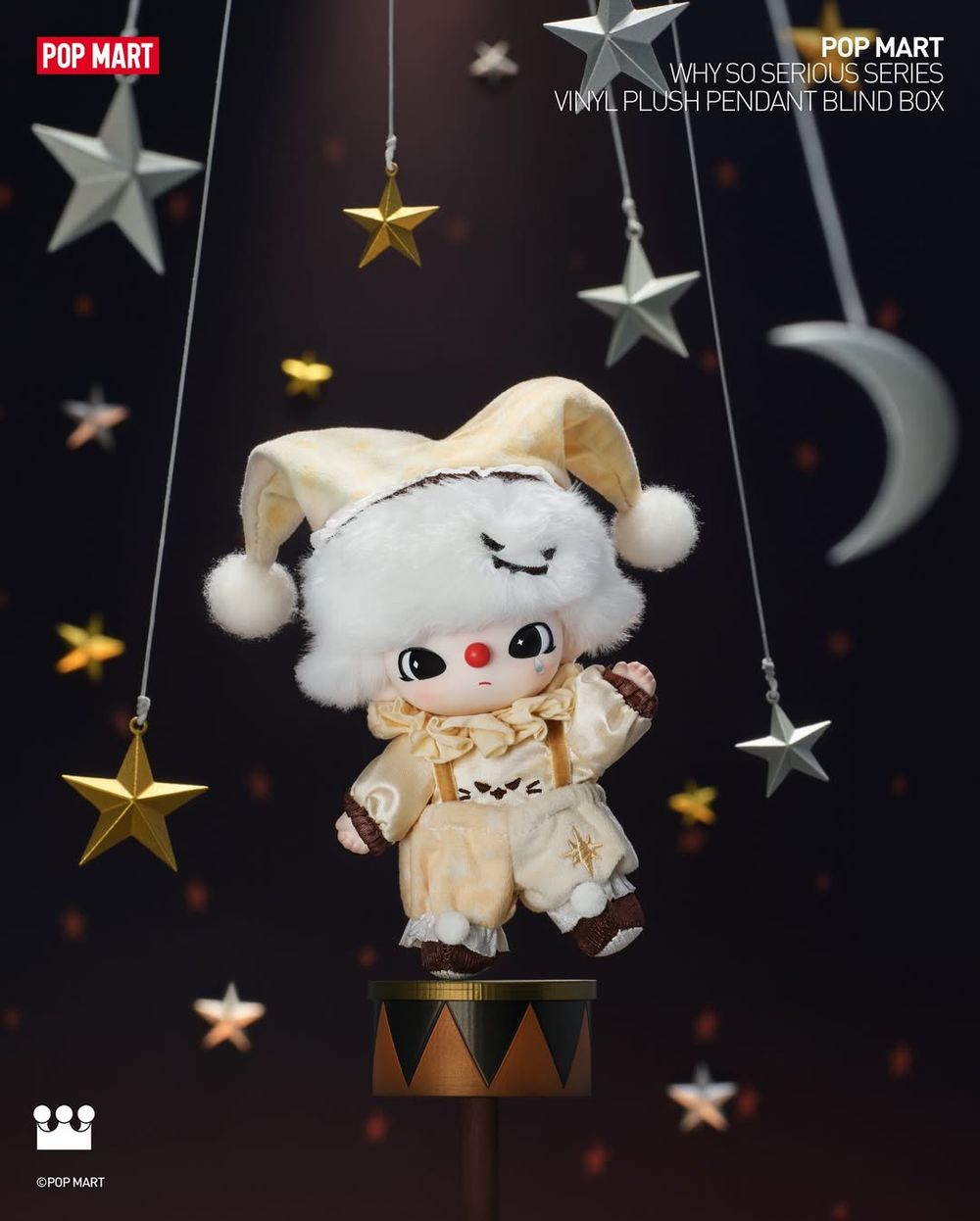 泡泡瑪特也推萬聖節限定盲盒！超Q「馬戲團系列」小丑LABUBU&星星人全都想收、還有限定CRYBABY要買！-11