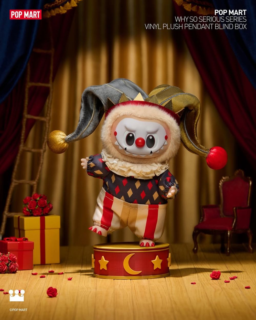泡泡瑪特也推萬聖節限定盲盒！超Q「馬戲團系列」小丑LABUBU&星星人全都想收、還有限定CRYBABY要買！-4