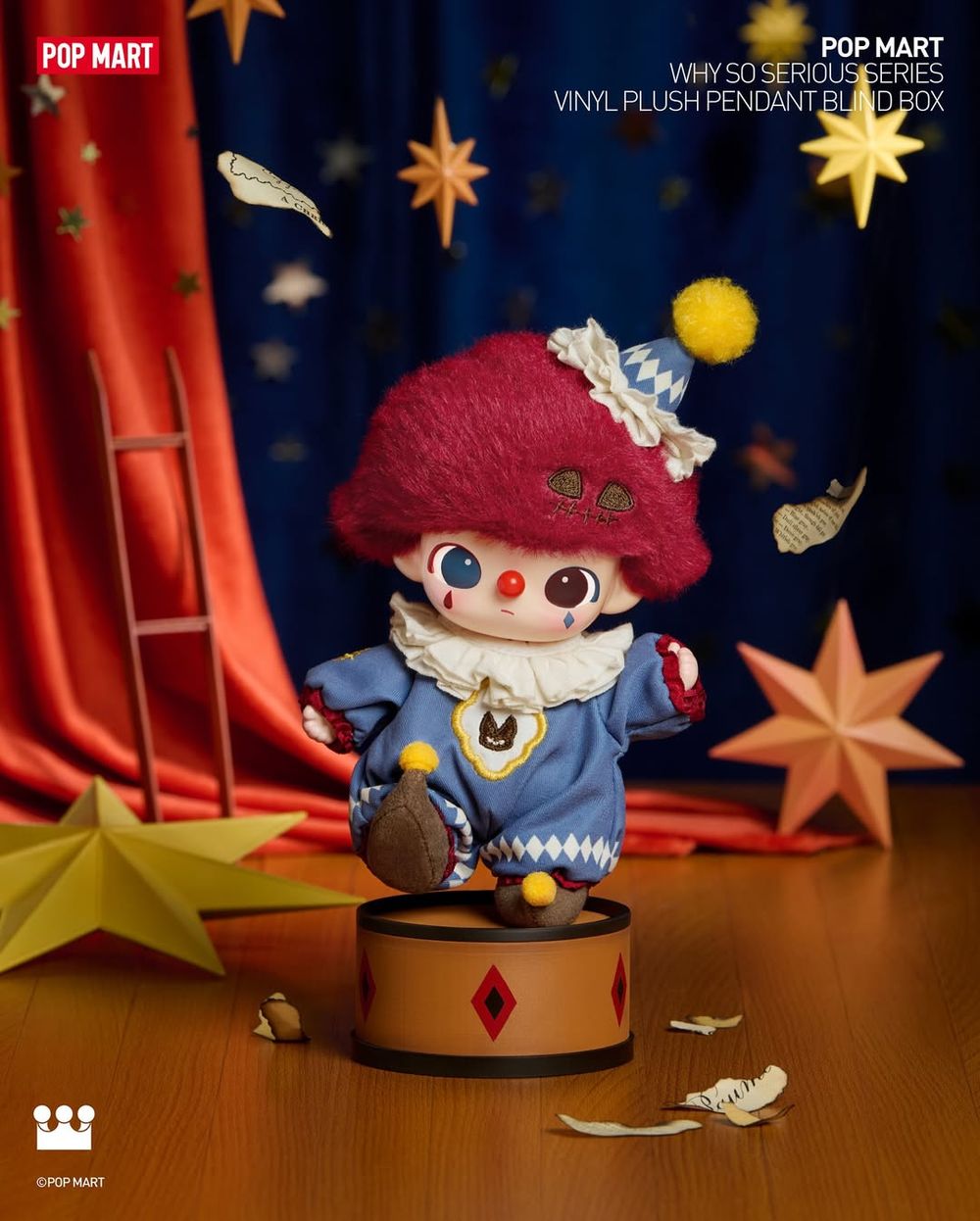 泡泡瑪特也推萬聖節限定盲盒！超Q「馬戲團系列」小丑LABUBU&星星人全都想收、還有限定CRYBABY要買！-6