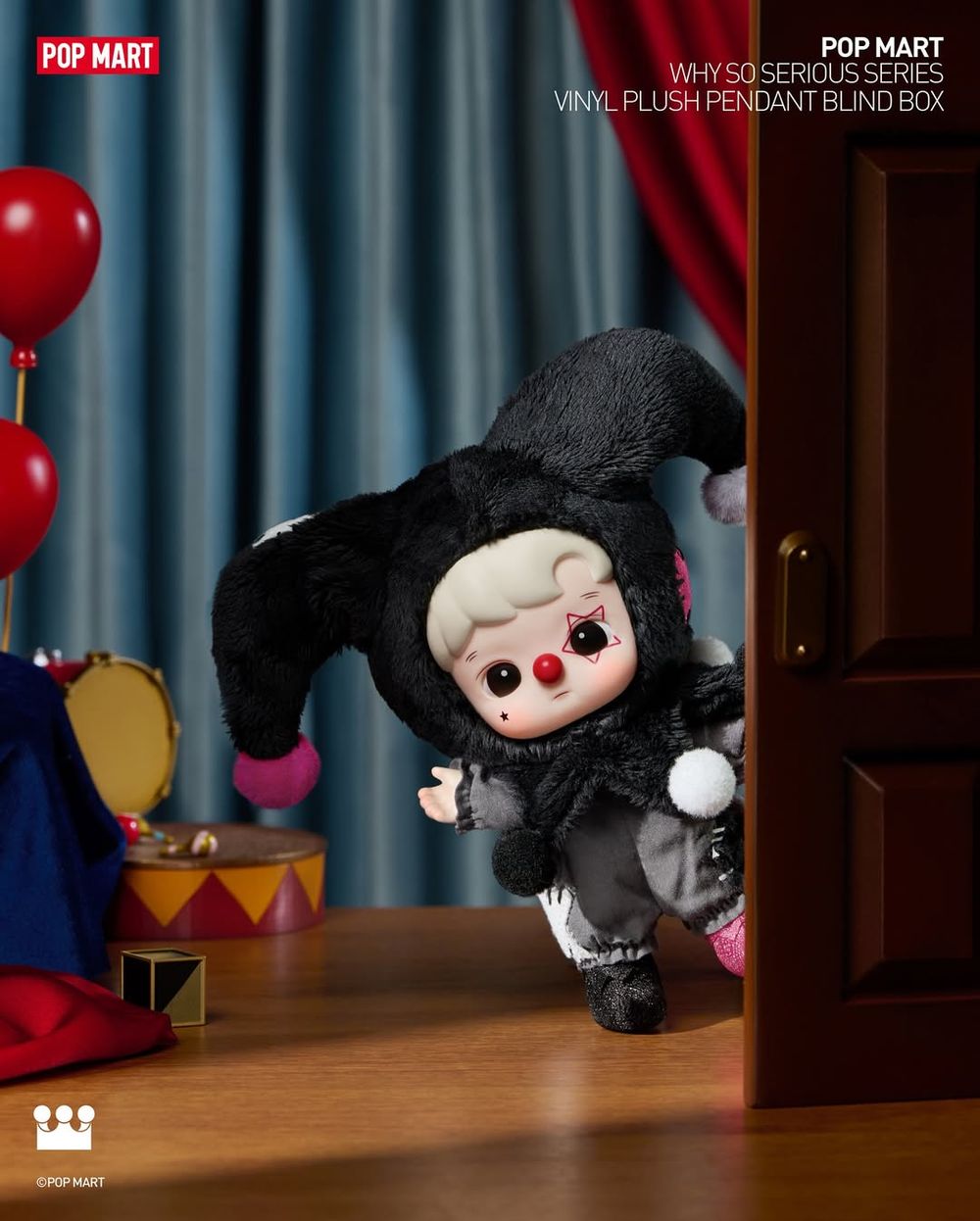 泡泡瑪特也推萬聖節限定盲盒！超Q「馬戲團系列」小丑LABUBU&星星人全都想收、還有限定CRYBABY要買！-14