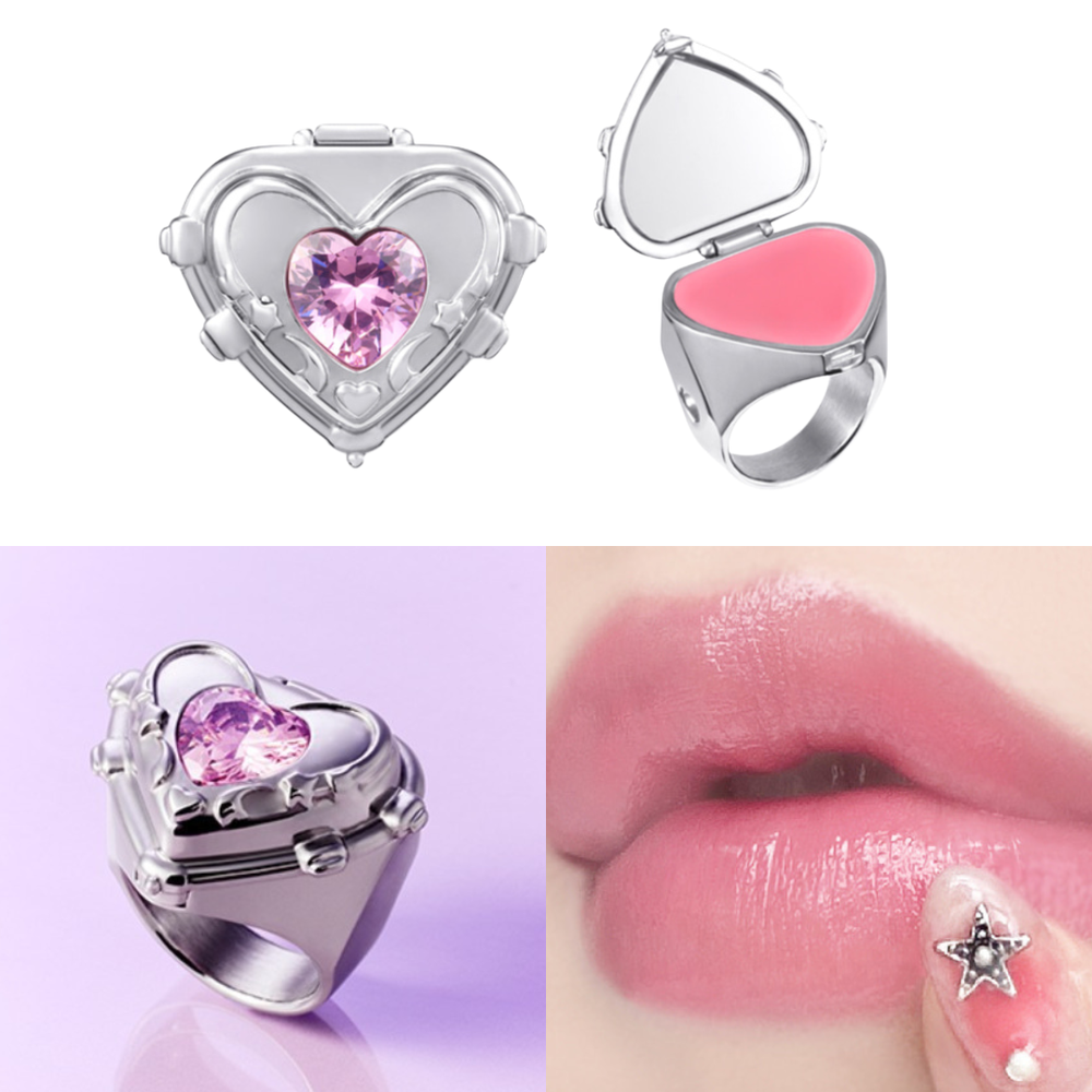 唇頰霜化身魔法變身器！韓國小眾彩妝品牌打造「美妝飾品」，唇彩寶石戒指夢幻度破表，熱門到居然要預購？！-16