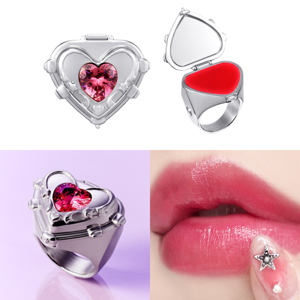 唇頰霜化身魔法變身器！韓國小眾彩妝品牌打造「美妝飾品」，唇彩寶石戒指夢幻度破表，熱門到居然要預購？！-17