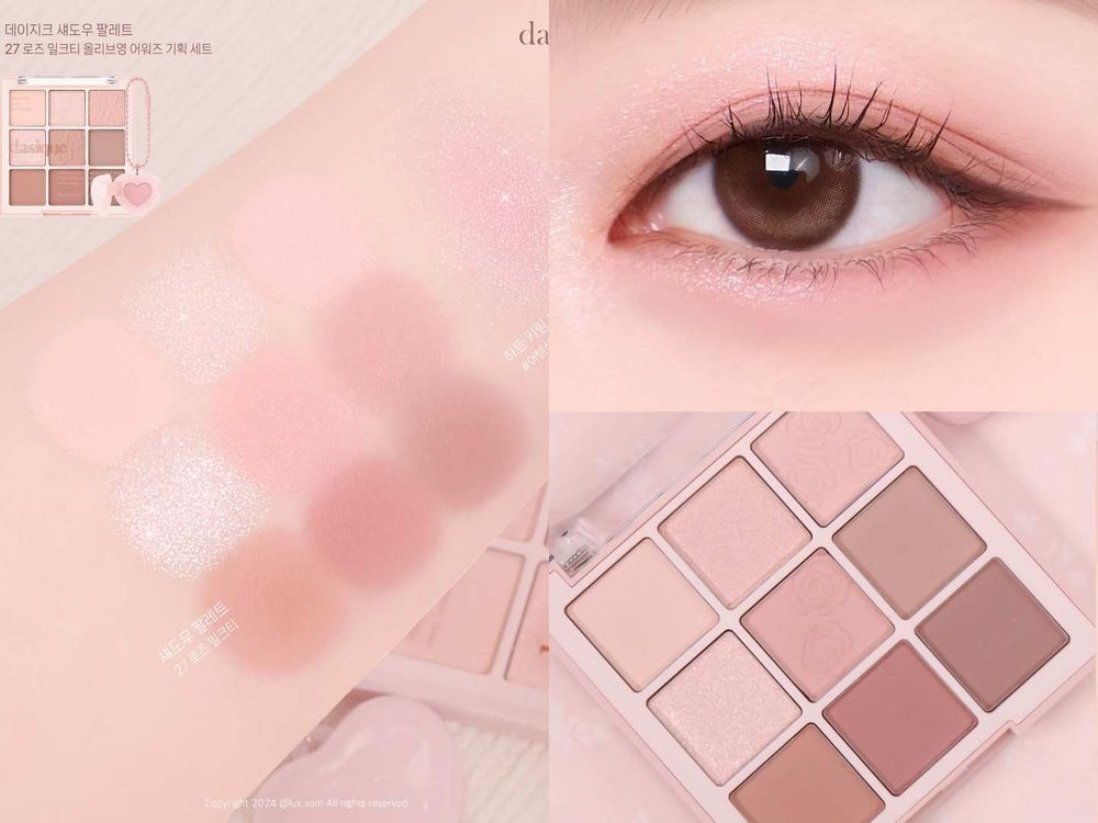 少女必擁有地表最強彩妝套組！dasique迷你眼影盤、愛心唇頰霜...通通入手，出國帶這組超省化妝包容量！-12