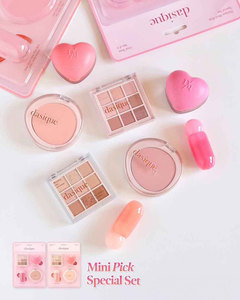 少女必擁有地表最強彩妝套組！dasique迷你眼影盤、愛心唇頰霜...通通入手，出國帶這組超省化妝包容量！-22