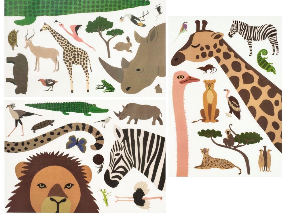 IKEA又要來搶錢！全新草原動物系列「長頸鹿寶寶玩偶、狐獴絨毛吊飾、收納袋」全都太想買！-9