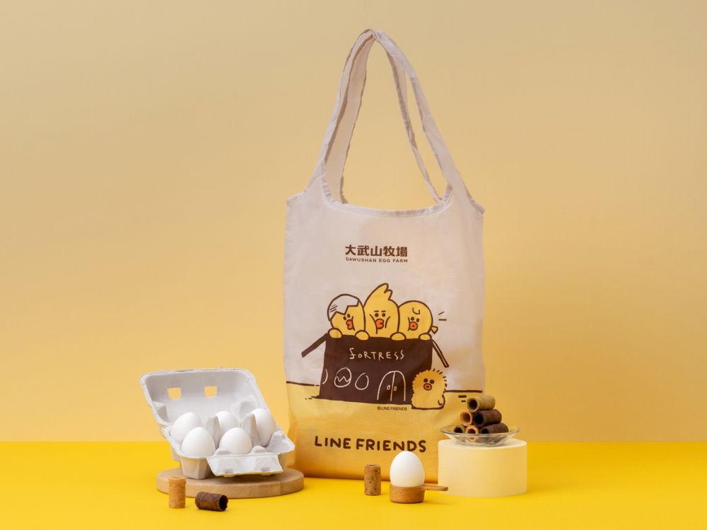 大武山牧場跟LINE FRIENDS聯名了！限定「熊大法式可可蛋捲」太欠買、「買這個」還送莎莉購物袋！-6