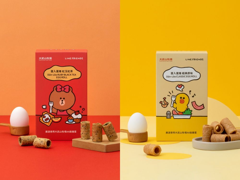大武山牧場跟LINE FRIENDS聯名了！限定「熊大法式可可蛋捲」太欠買、「買這個」還送莎莉購物袋！-8