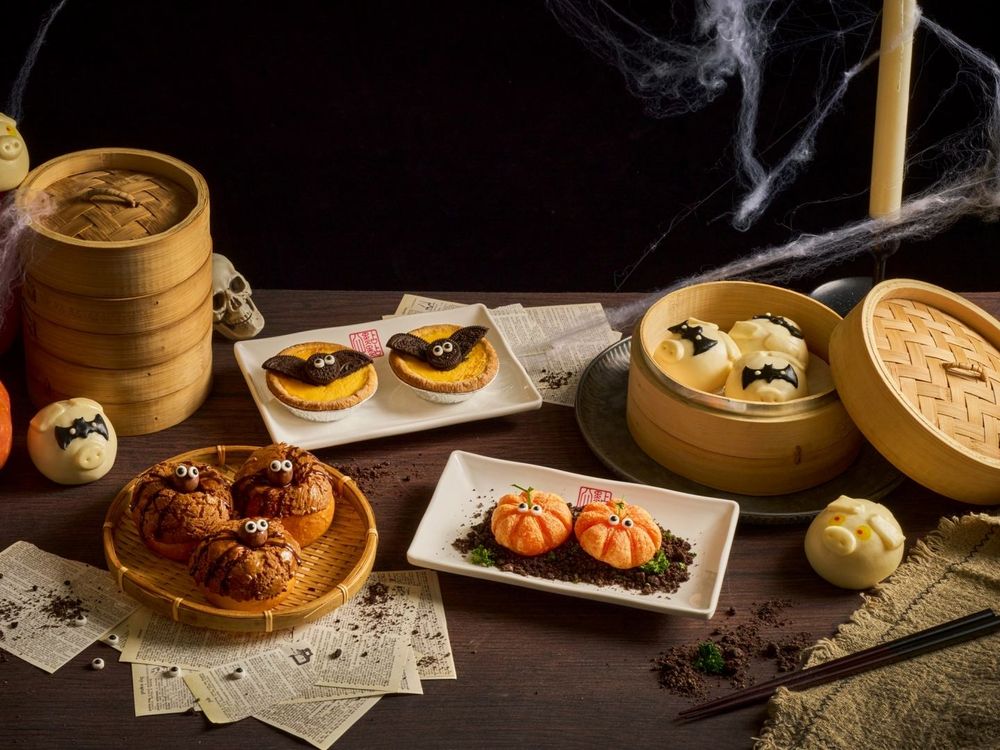 點點心2025萬聖節限定太欠吃！「黑俠豬仔包」可愛到捨不得吃、忠青商行也推「黑皮鮮蝦水餃」！-2