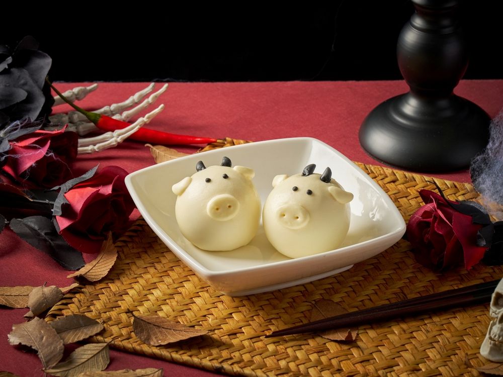 點點心2025萬聖節限定太欠吃！「黑俠豬仔包」可愛到捨不得吃、忠青商行也推「黑皮鮮蝦水餃」！-7