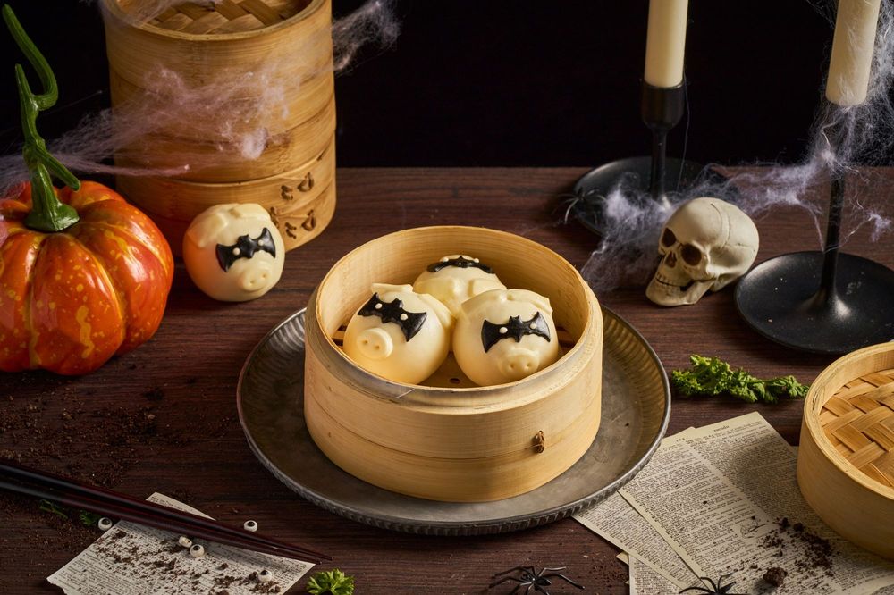 點點心2025萬聖節限定太欠吃！「黑俠豬仔包」可愛到捨不得吃、忠青商行也推「黑皮鮮蝦水餃」！-11