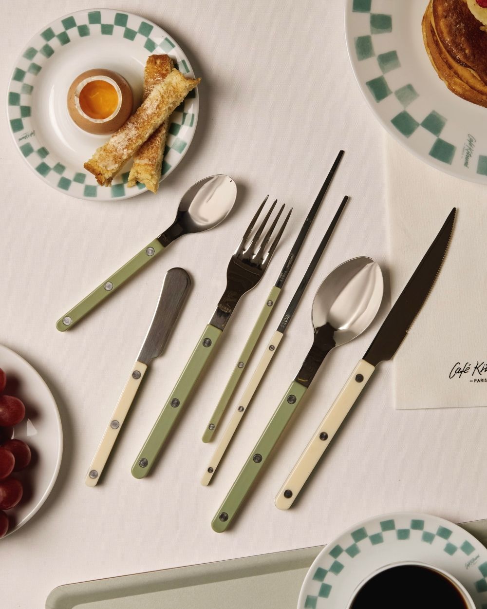 Café Kitsuné推全新Objets居家系列單品！美翻「薄荷色小狐狸托盤、藍綠棋盤格碗盤」必買一次看！-6