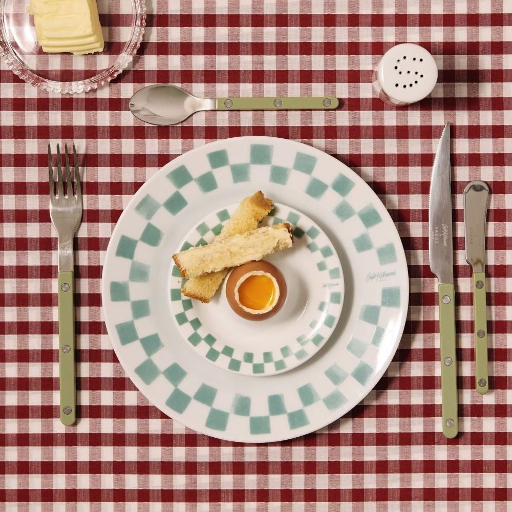 Café Kitsuné推全新Objets居家系列單品！美翻「薄荷色小狐狸托盤、藍綠棋盤格碗盤」必買一次看！-1