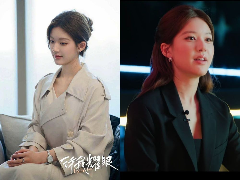 《許我耀眼》趙露思「許妍同款」職場穿搭靈感！幹練西裝、鬆軟套裝...每天都美得剛剛好！-7