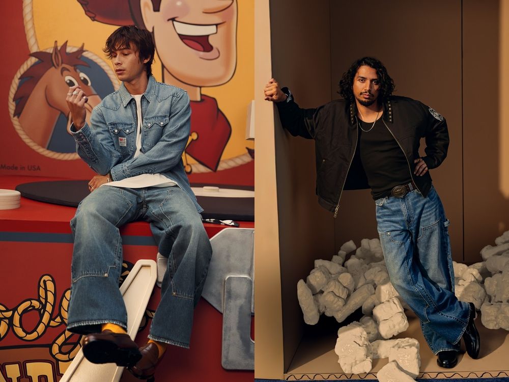 Levi’s玩具總動員聯名爆火！胡迪&翠絲「具象化穿搭」竟然這麼好看、角色絲巾必收藏！-10