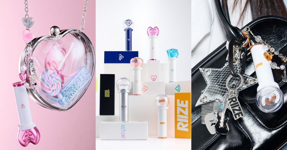 SM美妝週邊再升級！愛茉莉聯名「應援棒護唇膏」，少女時代、SJ、RIIZE、aespa粉絲必須收！-1