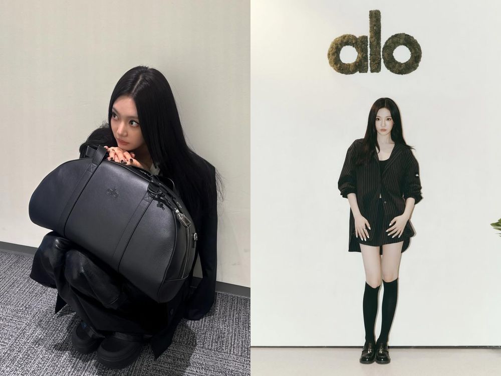 MY們放鞭炮！aespa寧寧拿下瑜伽品牌alo代言！「瘦又有料」這身材真的女生都羨慕！-5