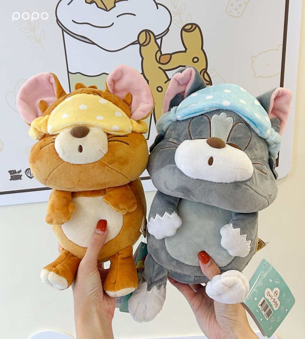 再睡5分鐘跟湯姆貓與傑利鼠聯名了！Q翻「大頭傑利鼠飲料杯套」太欠買、還有切達起司奶蓋新品要喝！-7