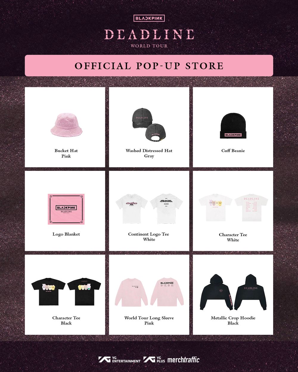 BLACKPINK快閃店來了！「這天起」限時五天降臨大巨蛋、「粉黑滾邊球衣T恤」必買周邊搶先看！-6