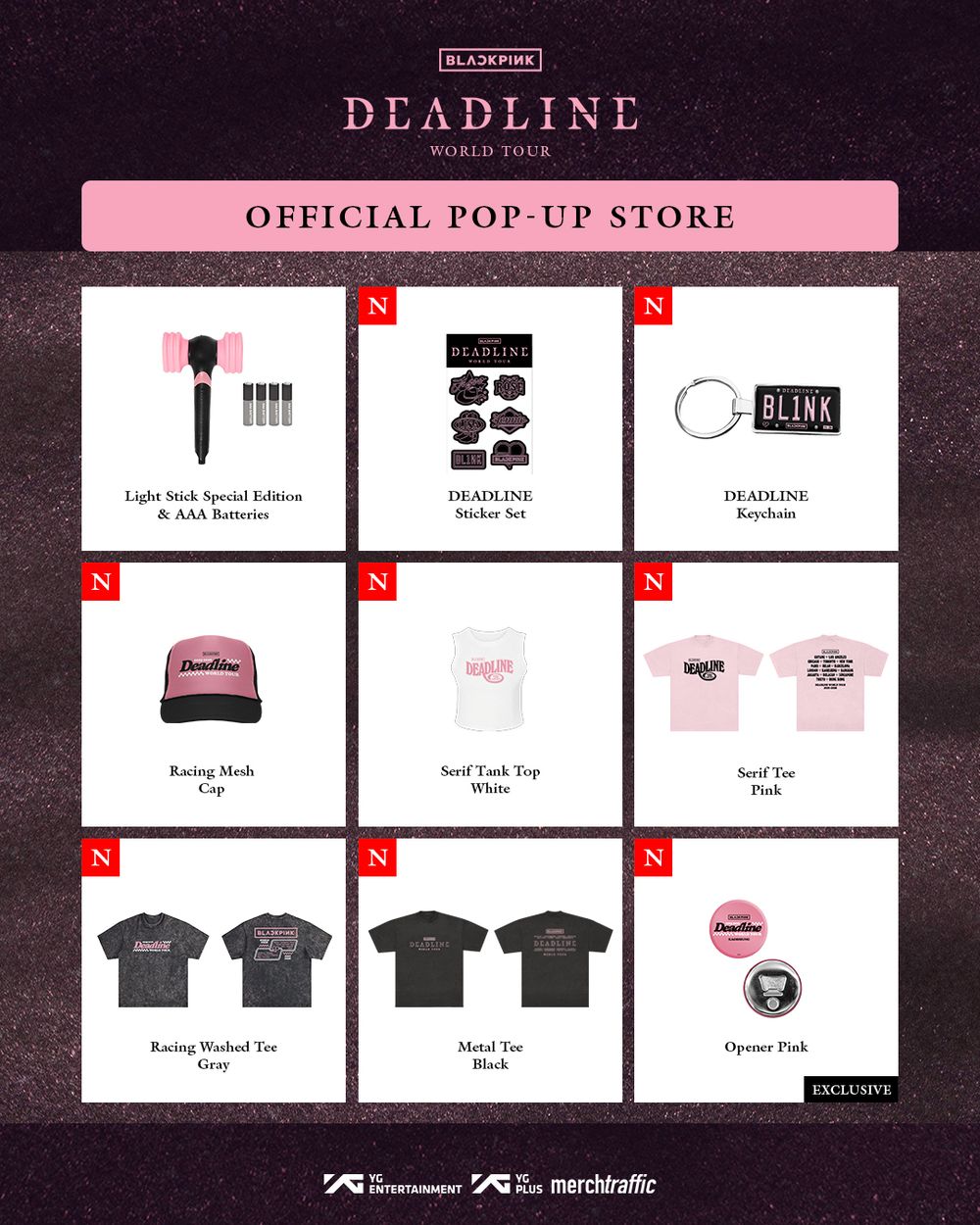 BLACKPINK快閃店來了！「這天起」限時五天降臨大巨蛋、「粉黑滾邊球衣T恤」必買周邊搶先看！-4