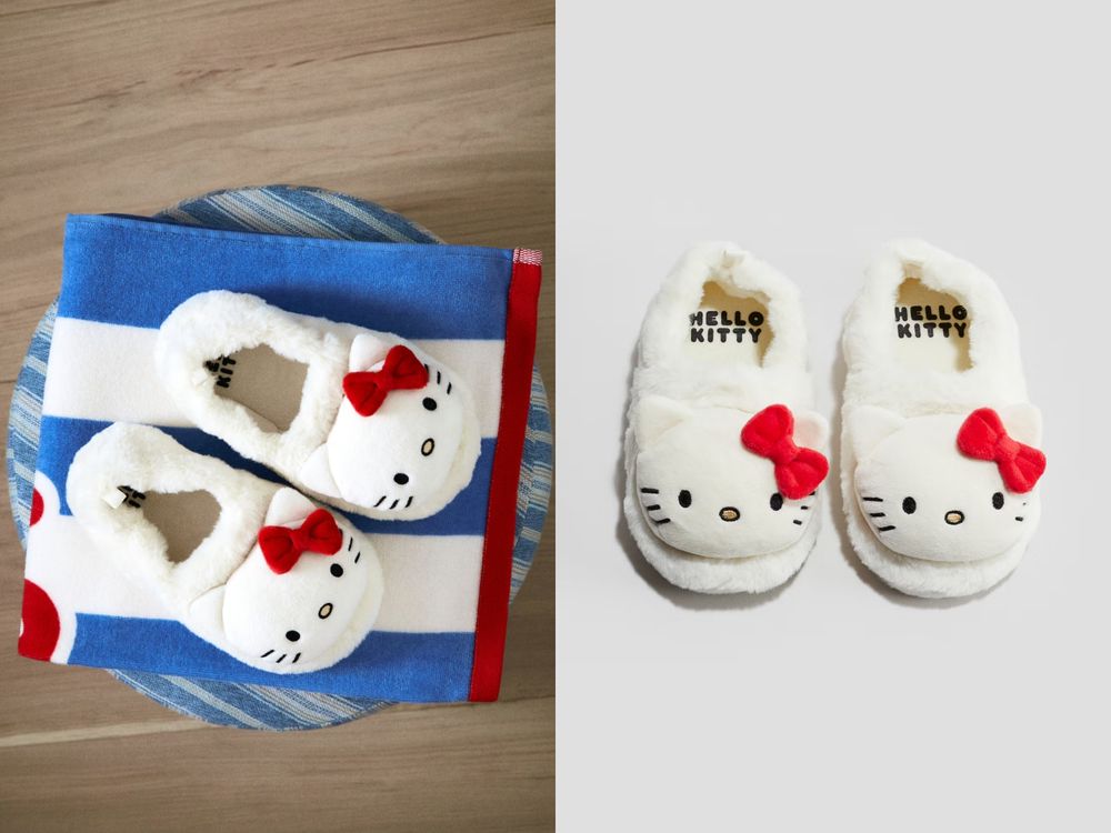 H&M跟Hello Kitty聯名推家居小物！超可愛「凱蒂貓馬克杯、Kitty絨毛抱枕」全都太想買！-10