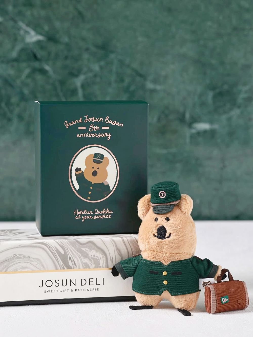 釜山海雲台酒店Dinotaeng聯名活動來了！飯店櫃檯QUOKKA鑰匙圈可愛翻、還有「矮袋鼠蛋糕」要吃！-8