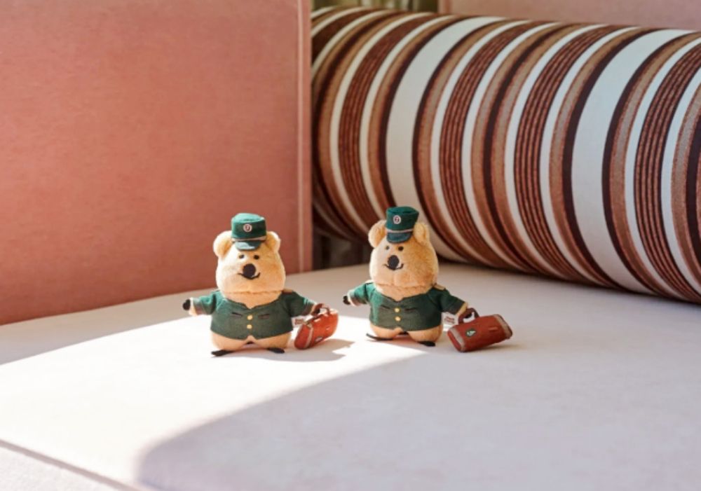 釜山海雲台酒店Dinotaeng聯名活動來了！飯店櫃檯QUOKKA鑰匙圈可愛翻、還有「矮袋鼠蛋糕」要吃！-6