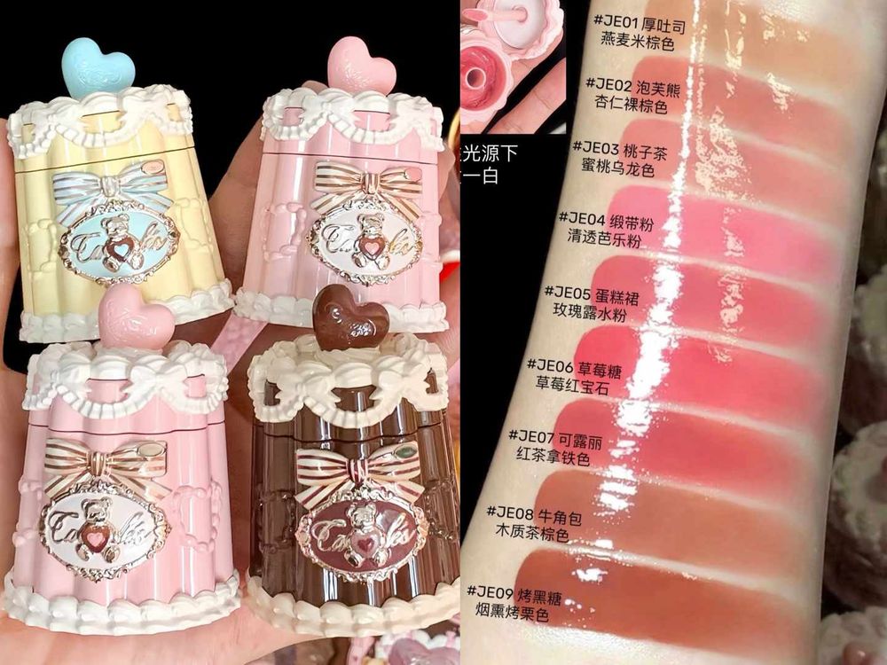 花知曉甜點小熊秋季限定彩妝，空降韓國聖水快閃！小餅乾腮紅、可露麗唇凍、建築眼影盤，掀起一波韓女甜美風暴！-18