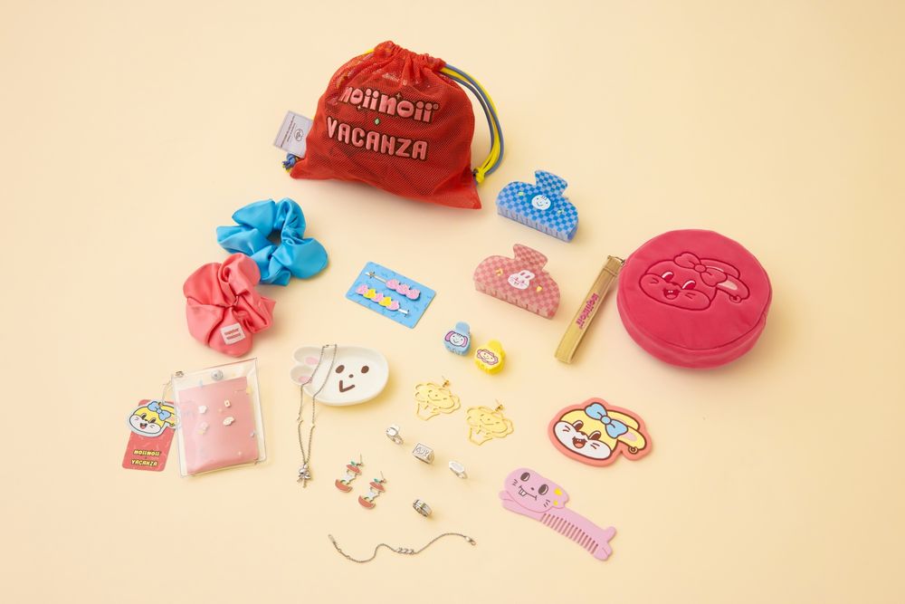 可愛到不行！vacanza聯名插畫noii noii小兔！掀蓋戒指超療癒、滿額再送萌系收納包！-9