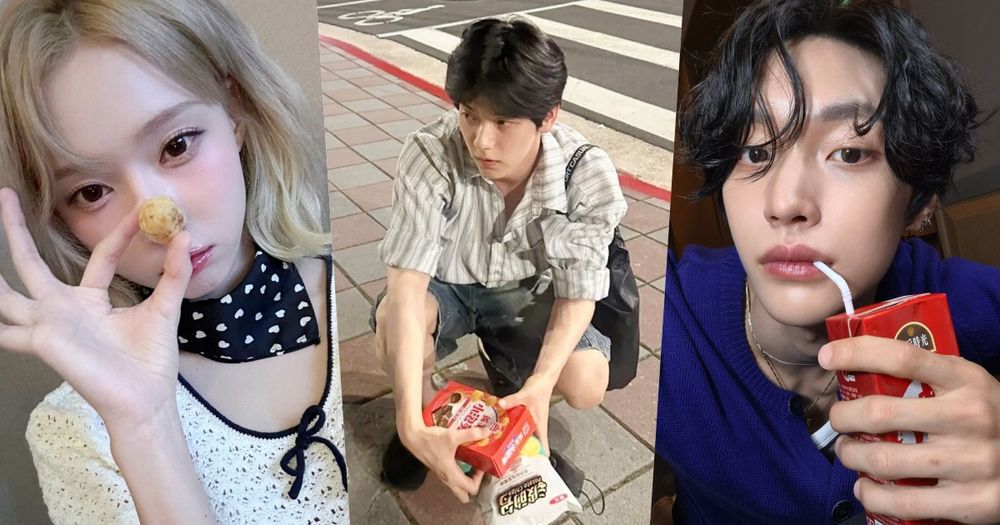 2025韓星最愛台灣零食盤點！aespa Winter超愛義美小泡芙、TXT秀彬迷上「這口味」洋芋片？-1