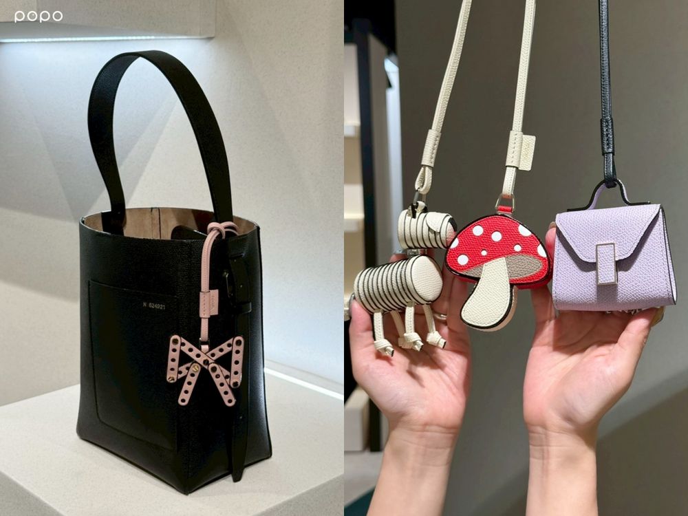 趙露思最愛的豪門包！Valextra進駐台中新光三越「弧形包牆」超美！千金手提包值得一生收！-6