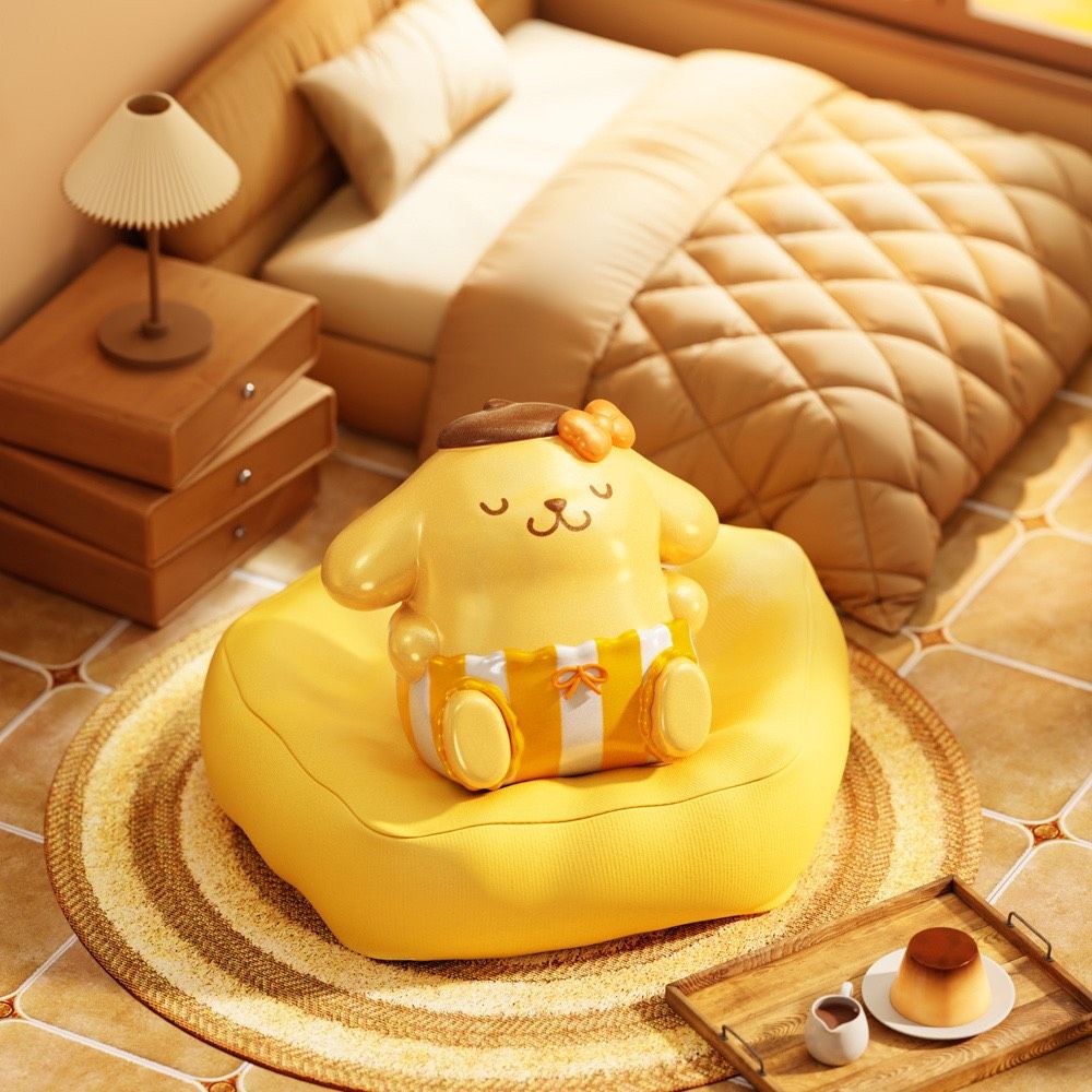 想跟布丁狗一樣軟爛！7-11開賣超Q「軟綿沙發系列」三麗鷗公仔、戴眼罩小可愛+迷你沙發太生火！-3
