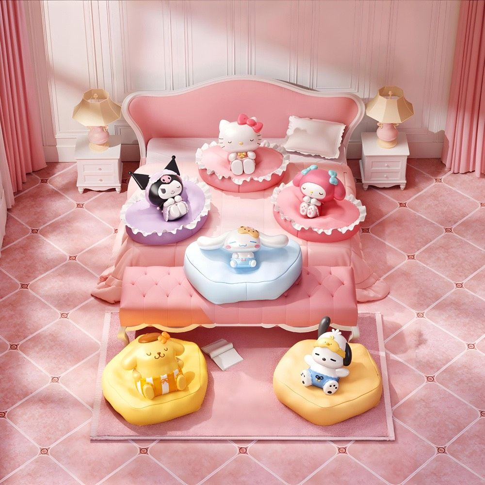 想跟布丁狗一樣軟爛！7-11開賣超Q「軟綿沙發系列」三麗鷗公仔、戴眼罩小可愛+迷你沙發太生火！-9